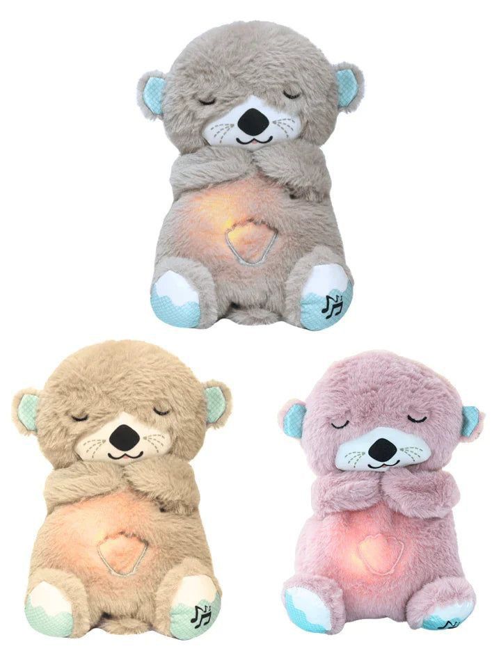 Breathing Teddy Bear with Soothing Music, Comfort Plush
