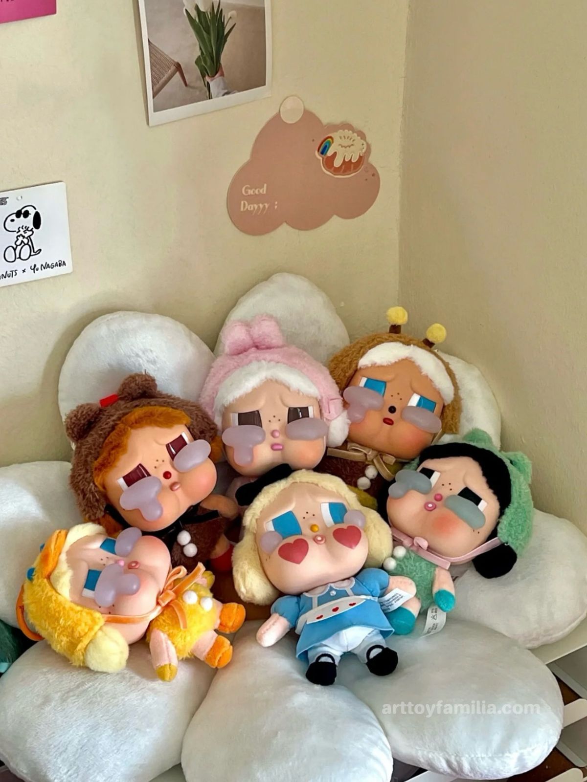 Crybaby Series Face Plush Blind Box Doll