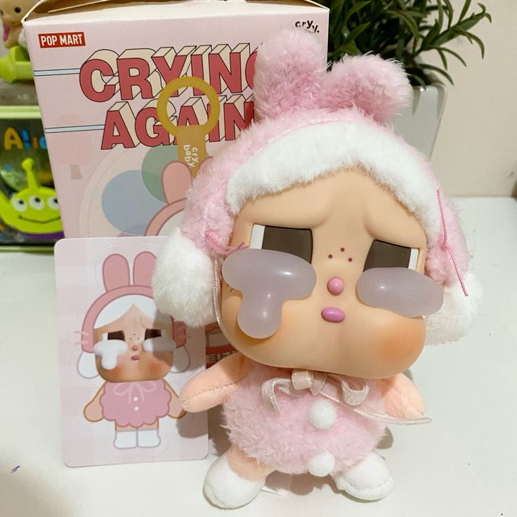 Crybaby Series Face Plush Blind Box Doll